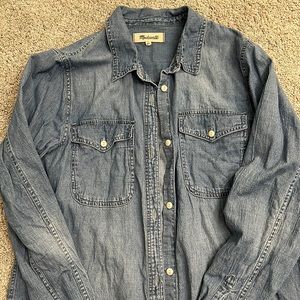 LIKE NEW — MADEWELL DENIM SHIRT